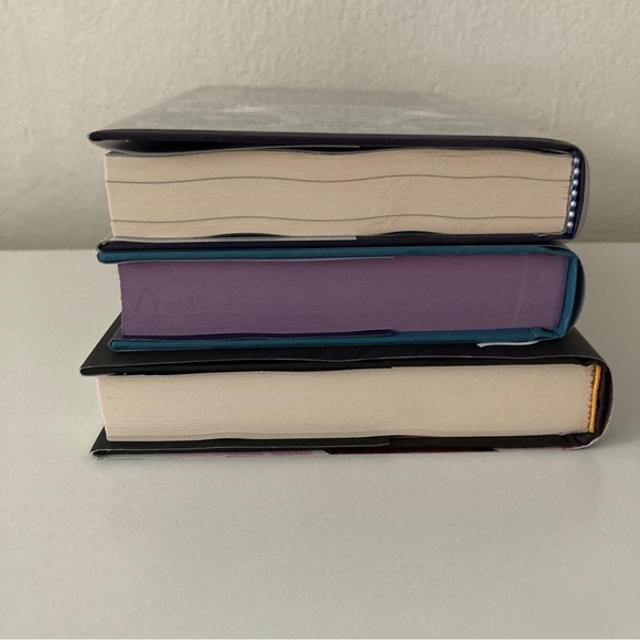 3 SIGNED OwlCrate Books Threads that Bind Sweet & Bitter Magic Together we Burn - Picture 12 of 13